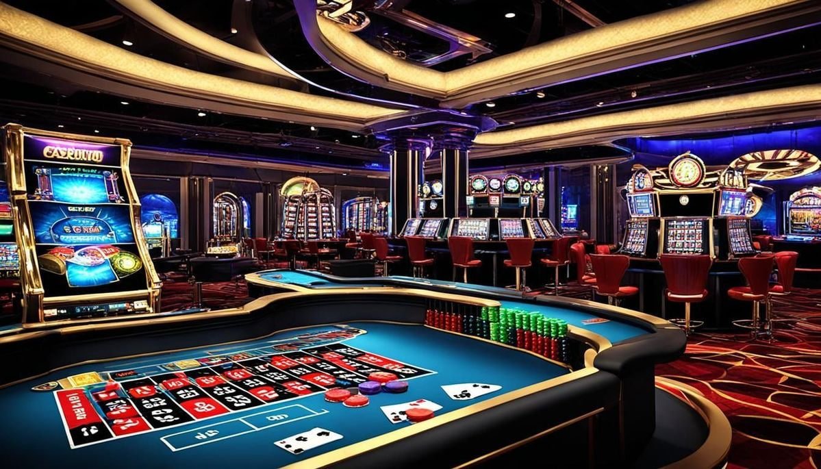 Meja live Andar Bahar dan Teen Patti di studio scripthookv